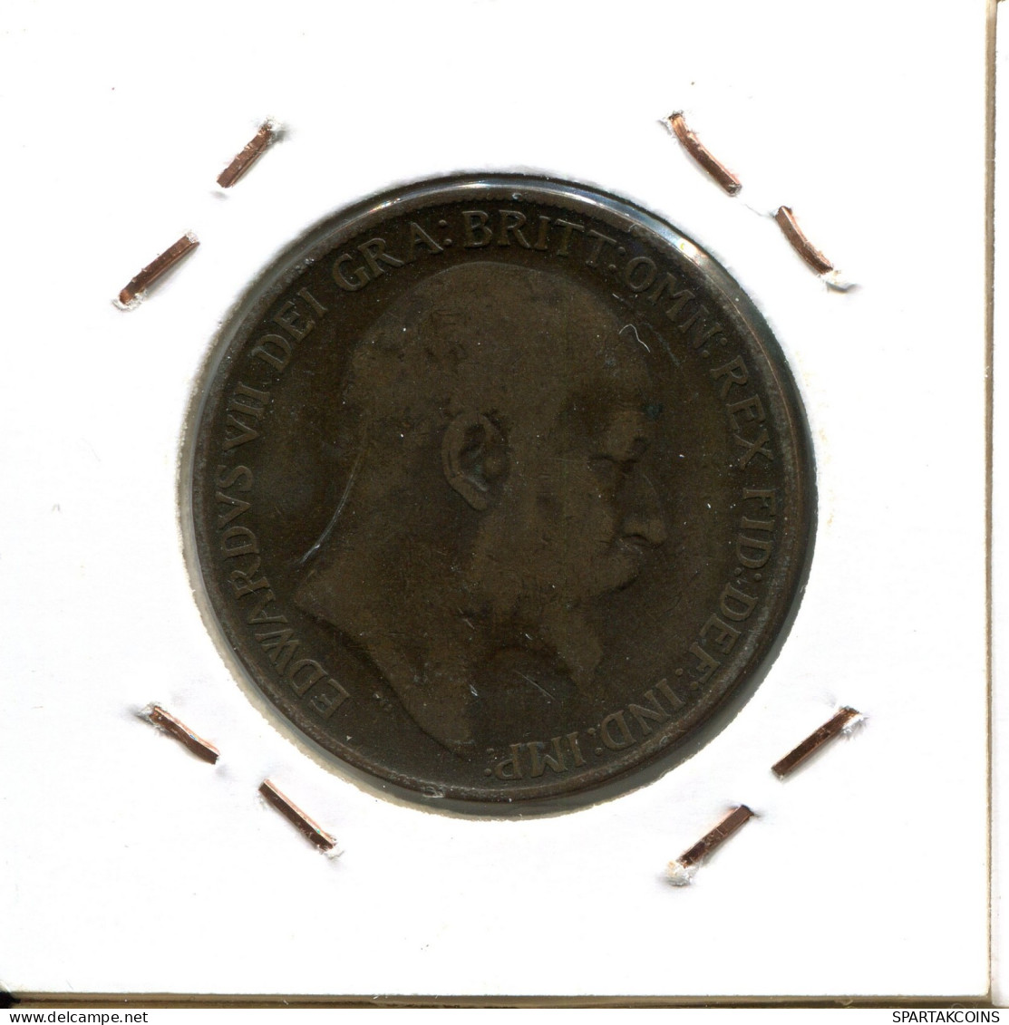PENNY 1910 UK GROßBRITANNIEN GREAT BRITAIN Münze #AW053.D.A - D. 1 Penny