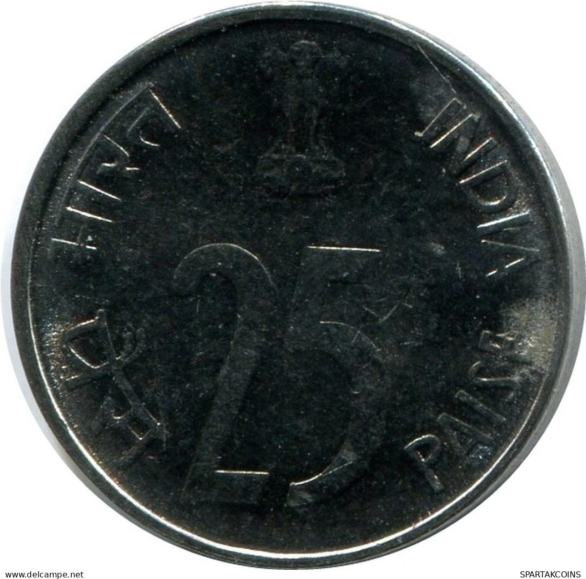 25 PAISE 1999 INDIA UNC Coin #M10091.U.A - Inde