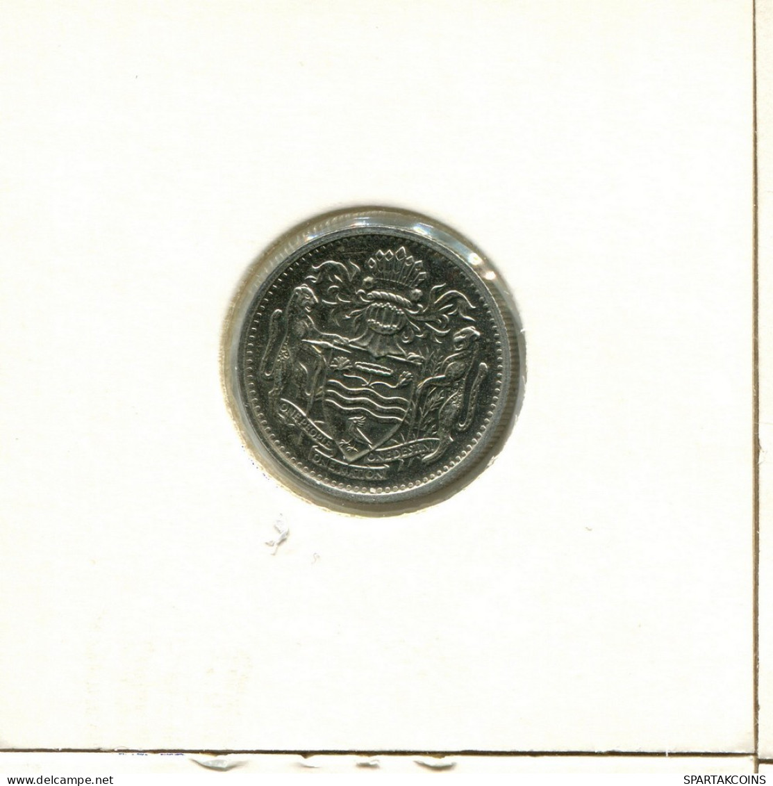 10 CENTS 1987 GUYANA Coin #AY415.U.A - Guyana