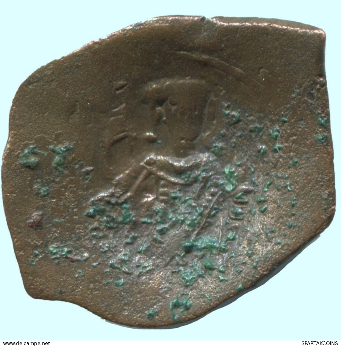 TRACHY BYZANTINISCHE Münze  EMPIRE Antike Authentisch Münze 1.4g/18mm #AG634.4.D.A - Byzantine