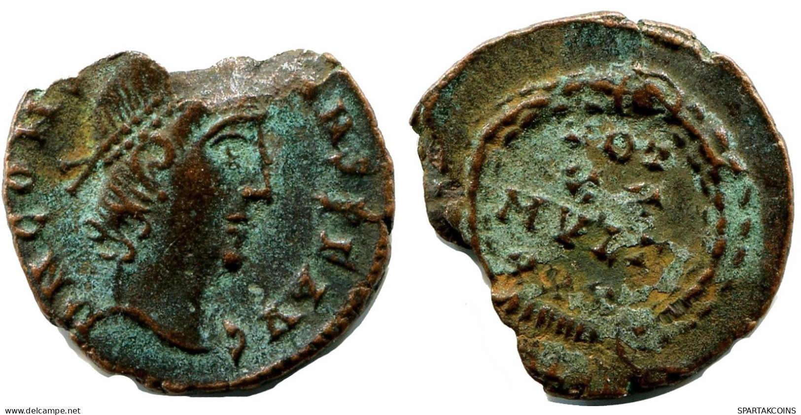 CONSTANS MINTED IN ALEKSANDRIA FROM THE ROYAL ONTARIO MUSEUM #ANC11481.14.D.A - The Christian Empire (307 AD To 363 AD)