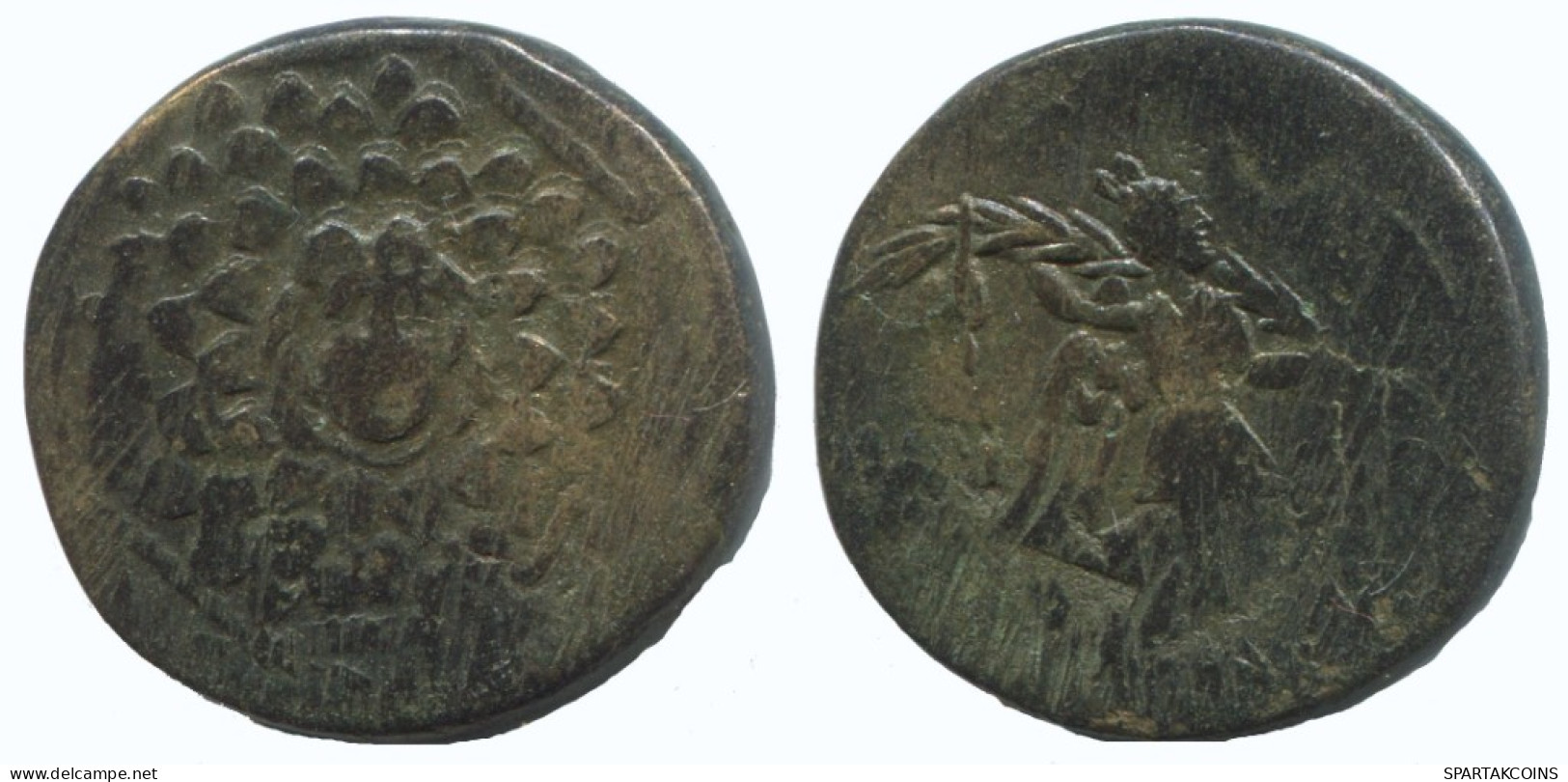 AMISOS PONTOS AEGIS WITH FACING GORGON Ancient GREEK Coin 7.4g/22mm #AA164.29.U.A - Griechische Münzen