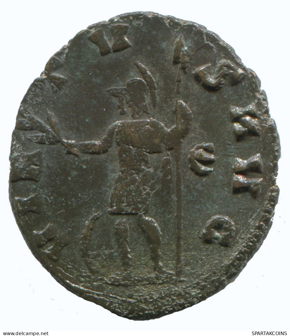 CLAUDIUS II ANTONINIANUS Roma ϵ AD110 Virtus AVG 2.7g/22mm #NNN1900.18.E.A - Der Soldatenkaiser (die Militärkrise) (235 / 284)