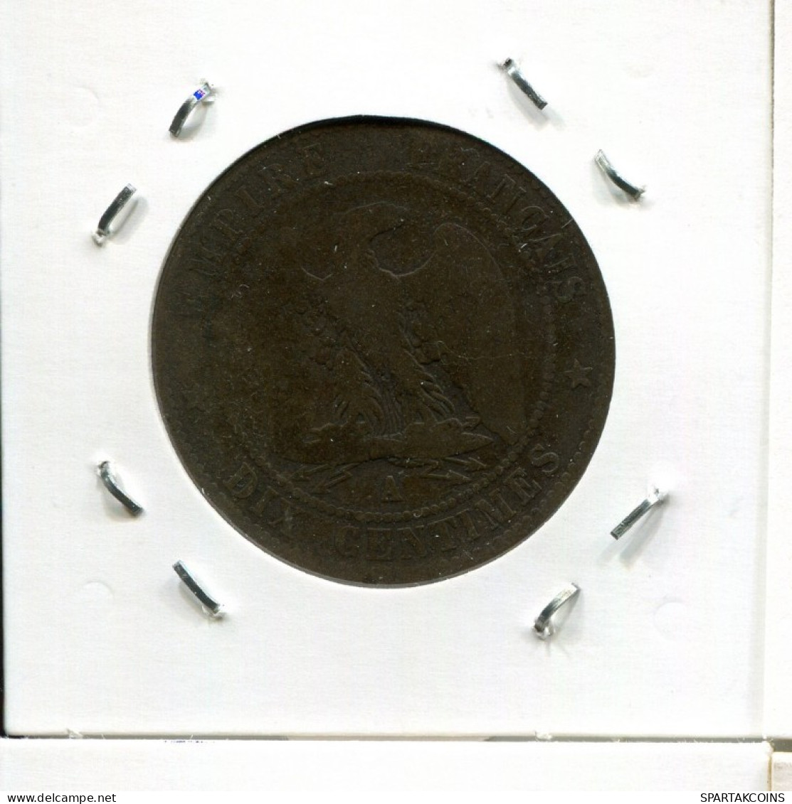 10 CENTIMES 1854 FRANKREICH FRANCE Französisch Münze #AN776.D.A - 10 Centimes