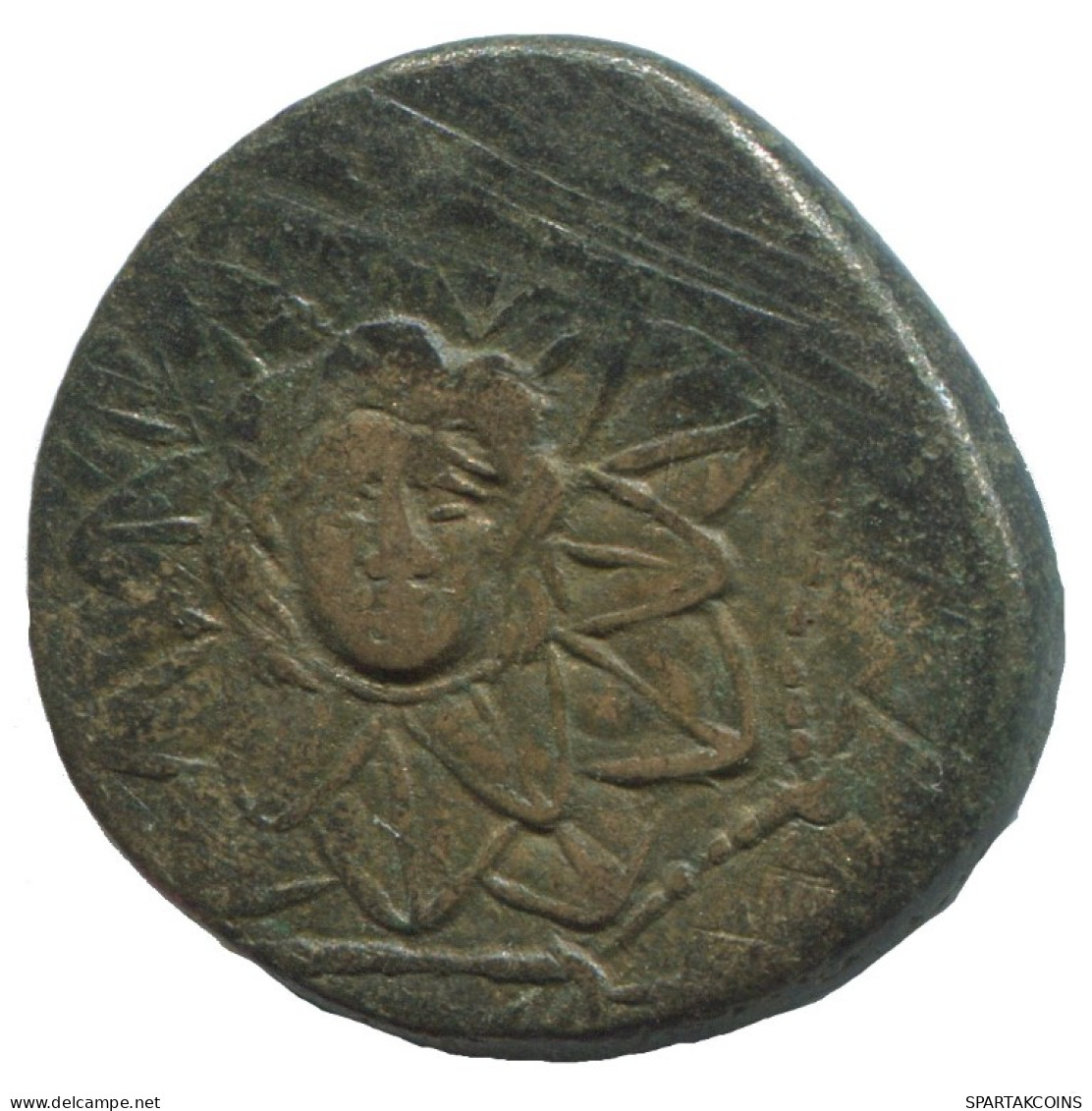AMISOS PONTOS AEGIS WITH FACING GORGON GREC ANCIEN Pièce 6.9g/22mm #AA133.29.F.A - Griechische Münzen