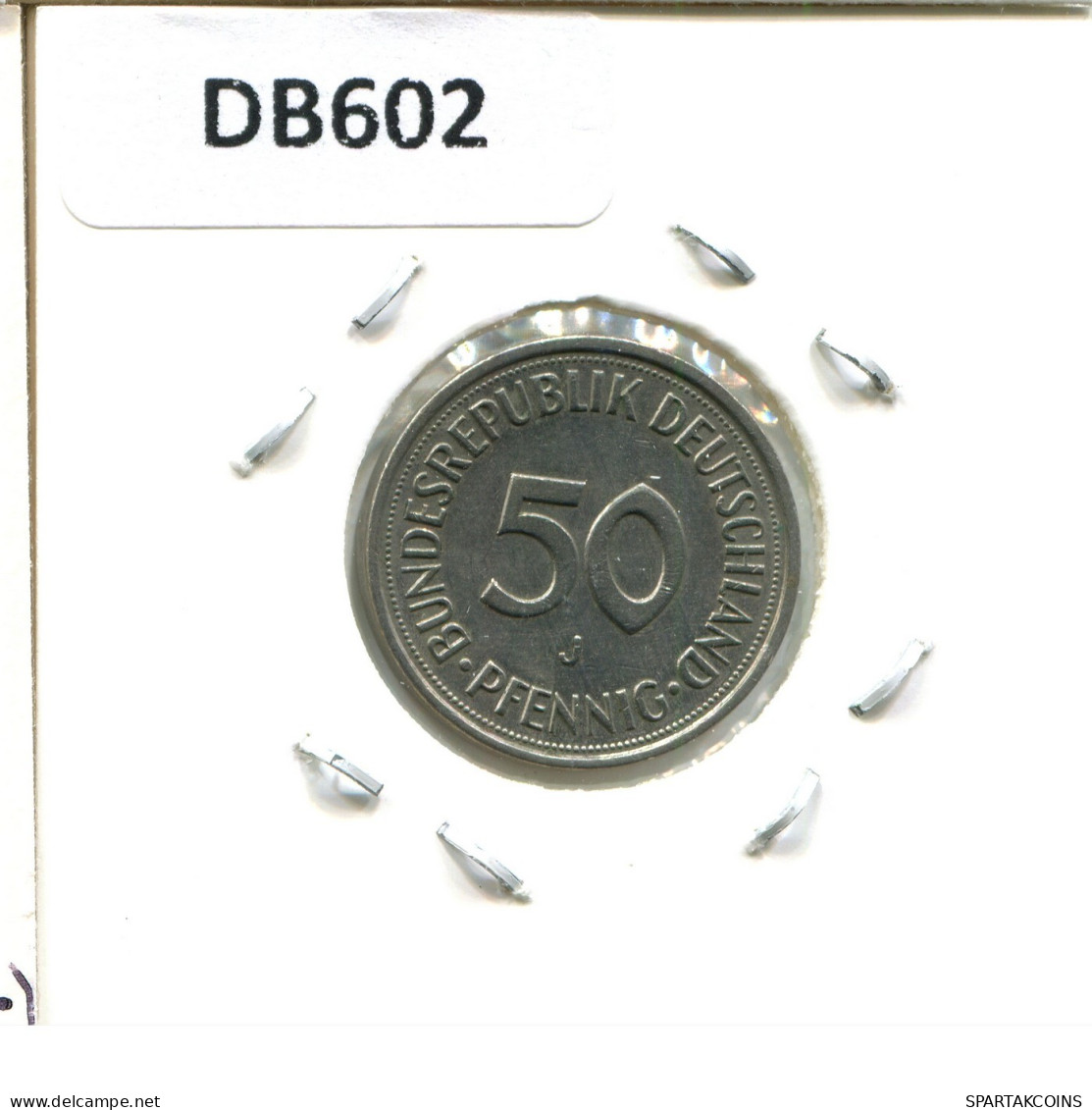 50 PFENNIG 1981 J BRD ALEMANIA Moneda GERMANY #DB602.E.A - 50 Pfennig