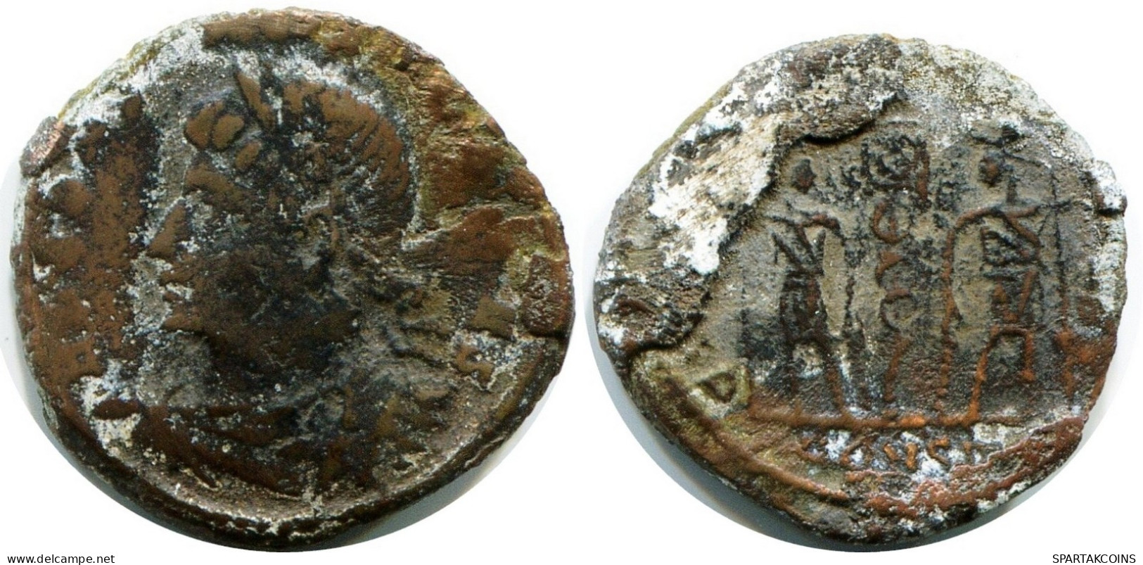 CONSTANS MINTED IN CONSTANTINOPLE FROM THE ROYAL ONTARIO MUSEUM #ANC11959.14.E.A - The Christian Empire (307 AD To 363 AD)