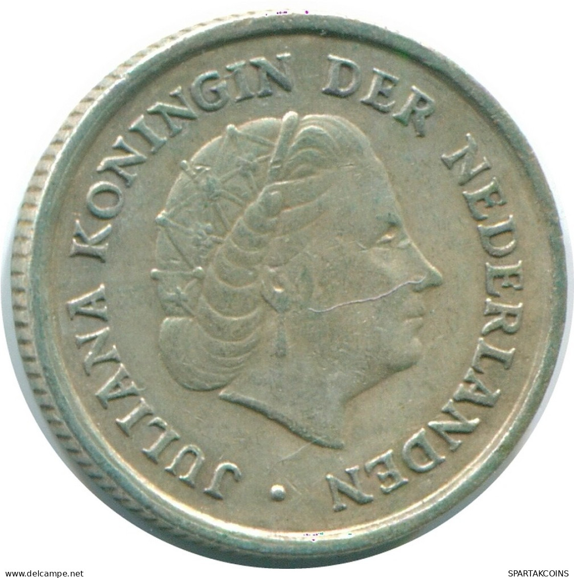 1/10 GULDEN 1966 ANTILLAS NEERLANDESAS PLATA Colonial Moneda #NL12862.3.E.A - Niederländische Antillen