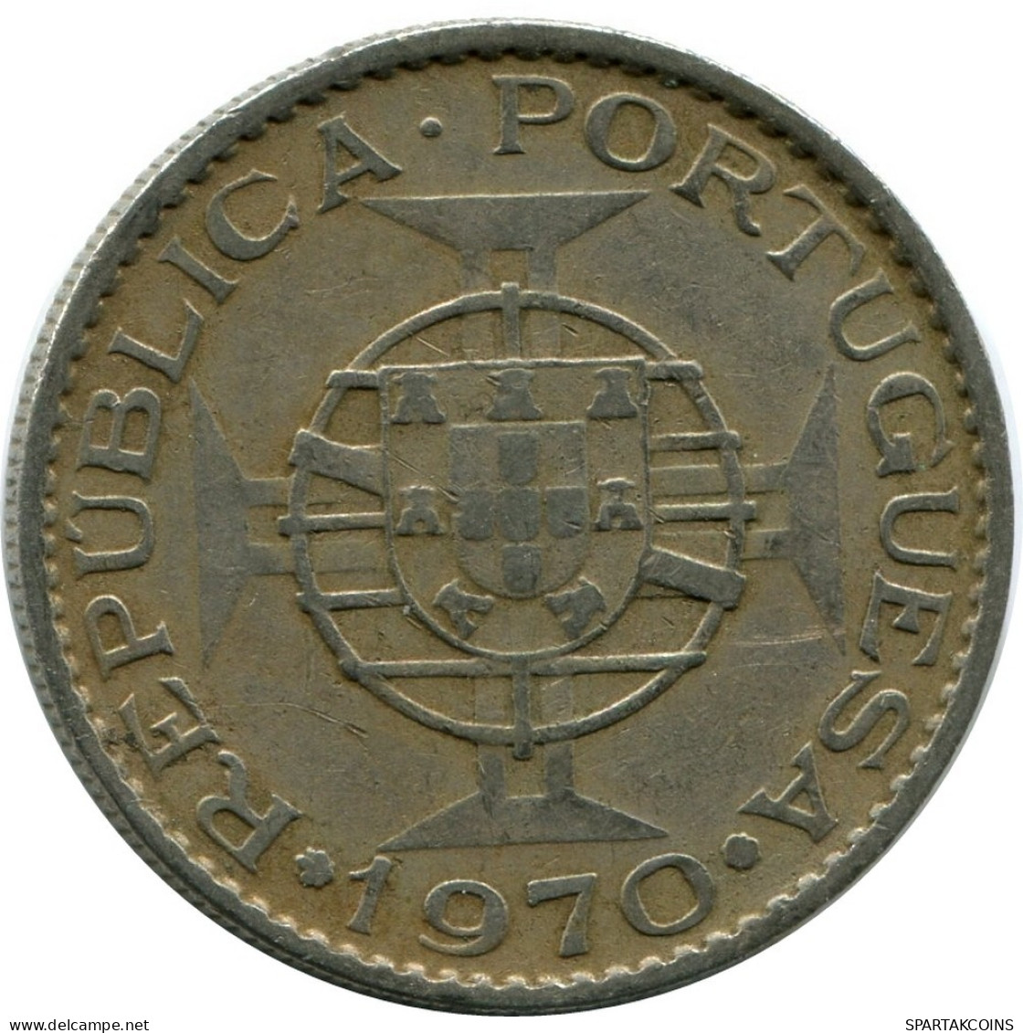 20 ESCUDOS 1970 PORTUGAL MOZAMBIQUE XF Pièce #M10179.F.A - Portugal