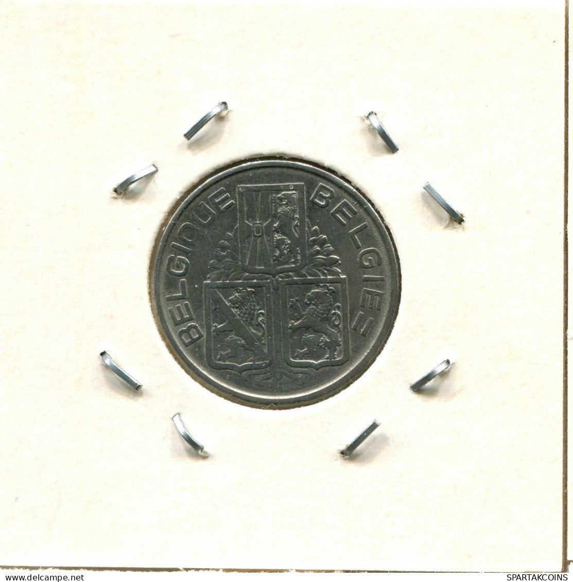 1 FRANC 1939 BELGIE-BELGIQUE BELGIUM Coin #BA481.U.A - 1 Frank