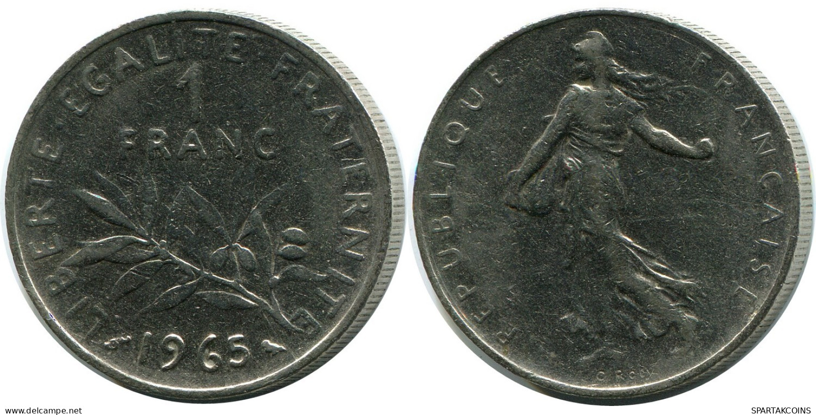 1 FRANC 1965 FRANCE Coin #AZ415.U.A - 1 Franc