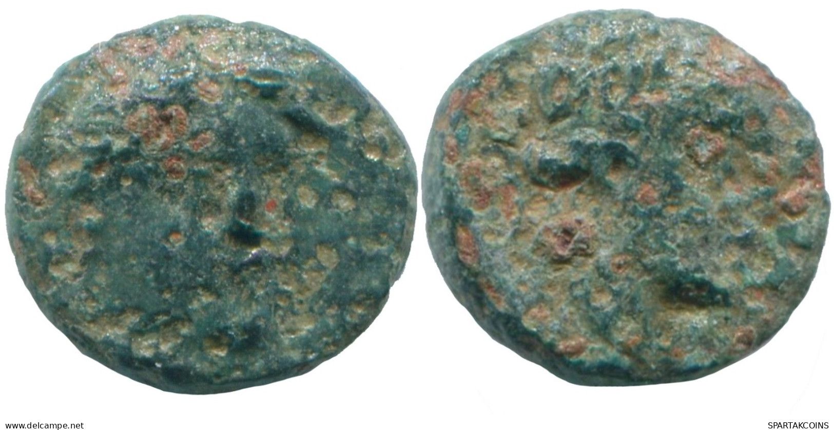 Authentic Original Ancient GREEK AE Coin 1.1g/9.4mm #ANC12948.7.U.A - Grecques