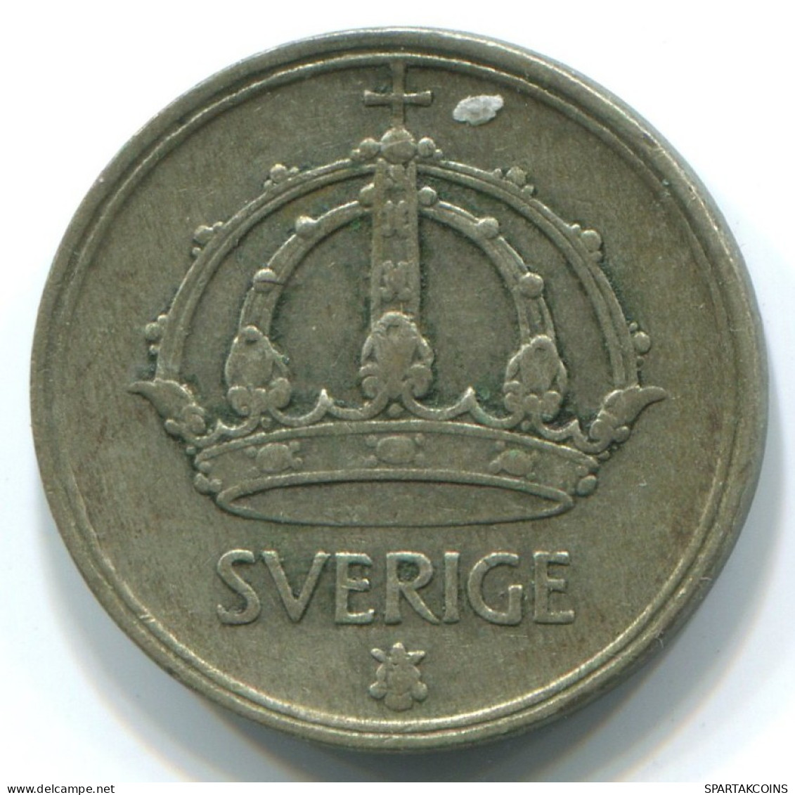 25 ORE 1944 SUÈDE SWEDEN ARGENT Pièce #WW1083.F.A - Suède