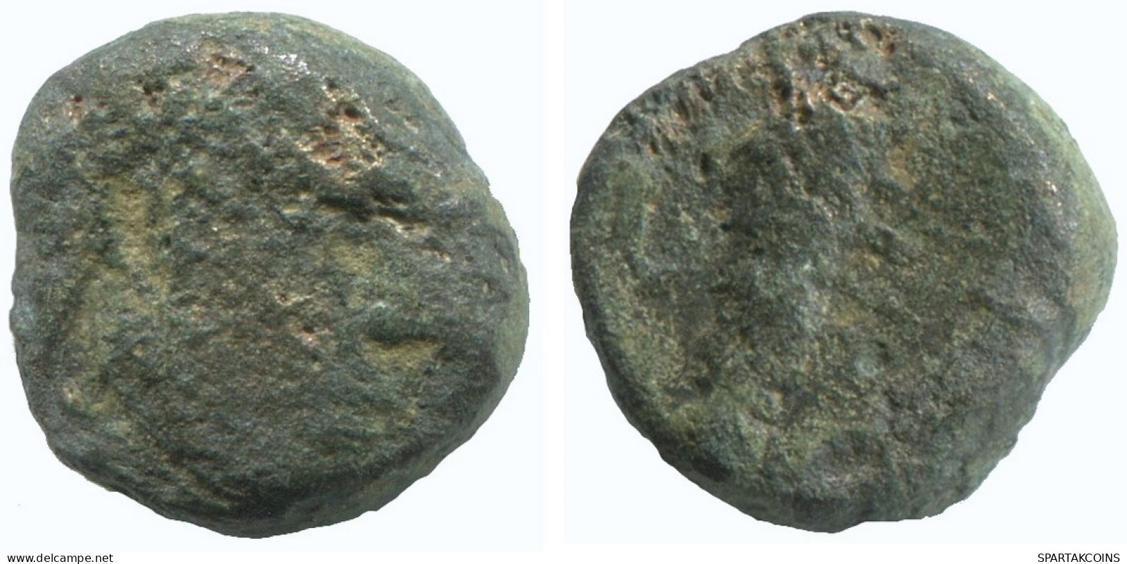 Authentique Original GREC ANCIEN Pièce 2g/11mm #NNN1507.9.F.A - Griechische Münzen