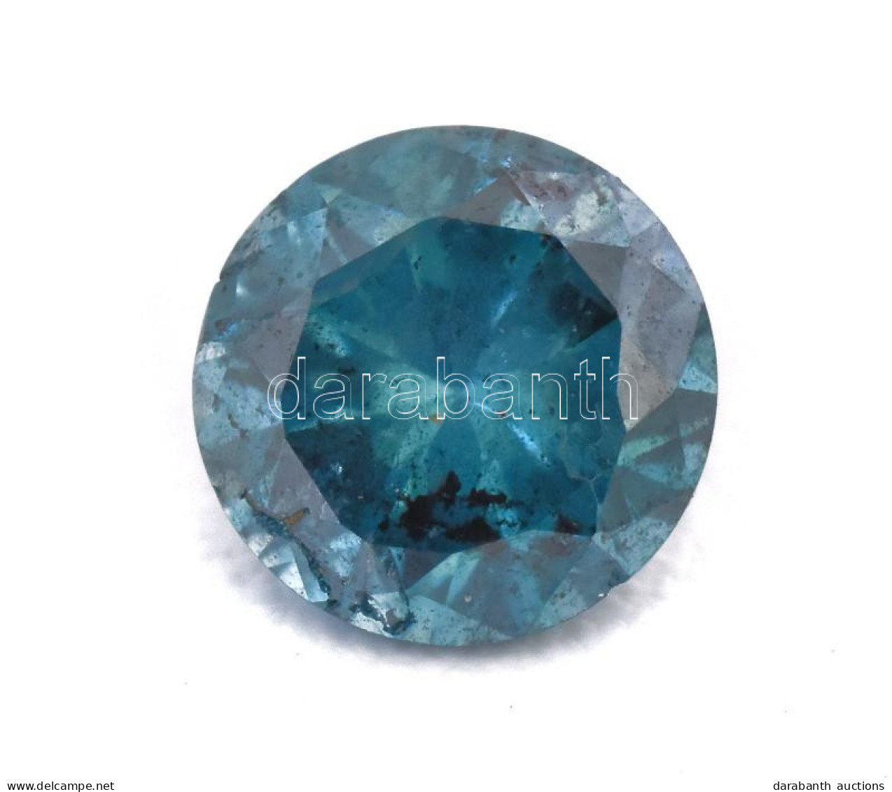 Kék Gyémánt, Brilliáns Csiszolás, 0,31 Cts - Sonstige & Ohne Zuordnung
