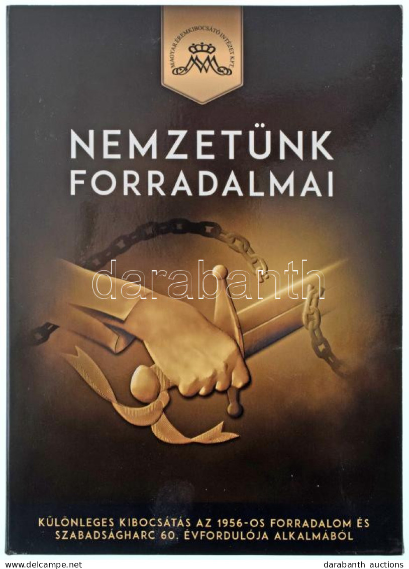 "Nemzetünk Forradalmai / 1956-os Forradalom és Szabadságharc" Karton Gyűjtőmappa Kissé Használt állapotban - Non Classés