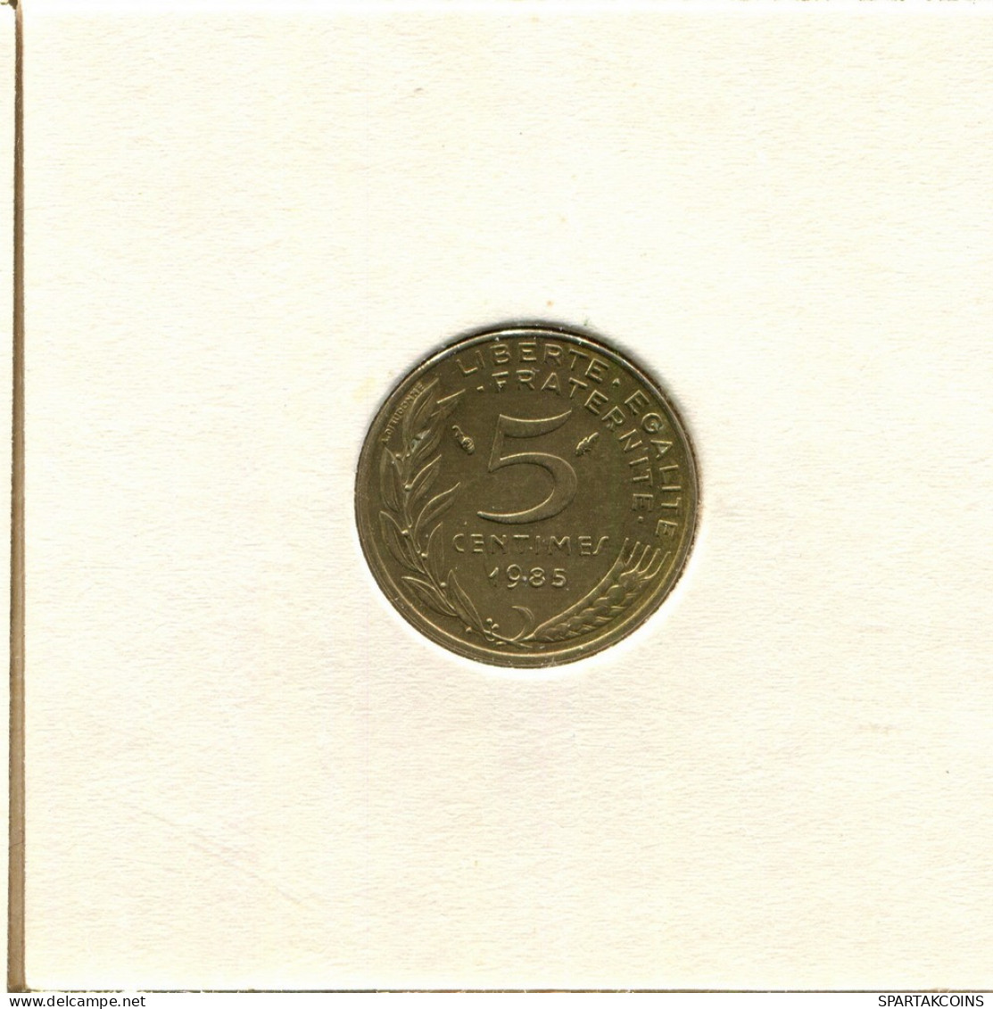 5 CENTIMES 1985 FRANKREICH FRANCE Französisch Münze #BB426.D.A - 5 Centimes