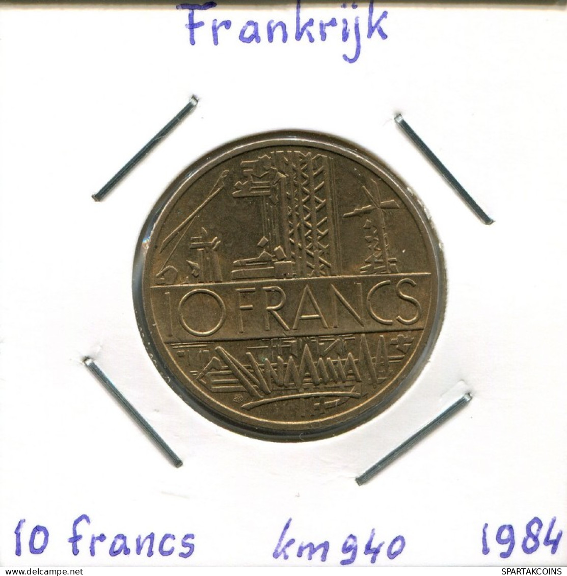 10 FRANCS 1984 FRANCE Pièce Française #AM421.F.A - 10 Francs