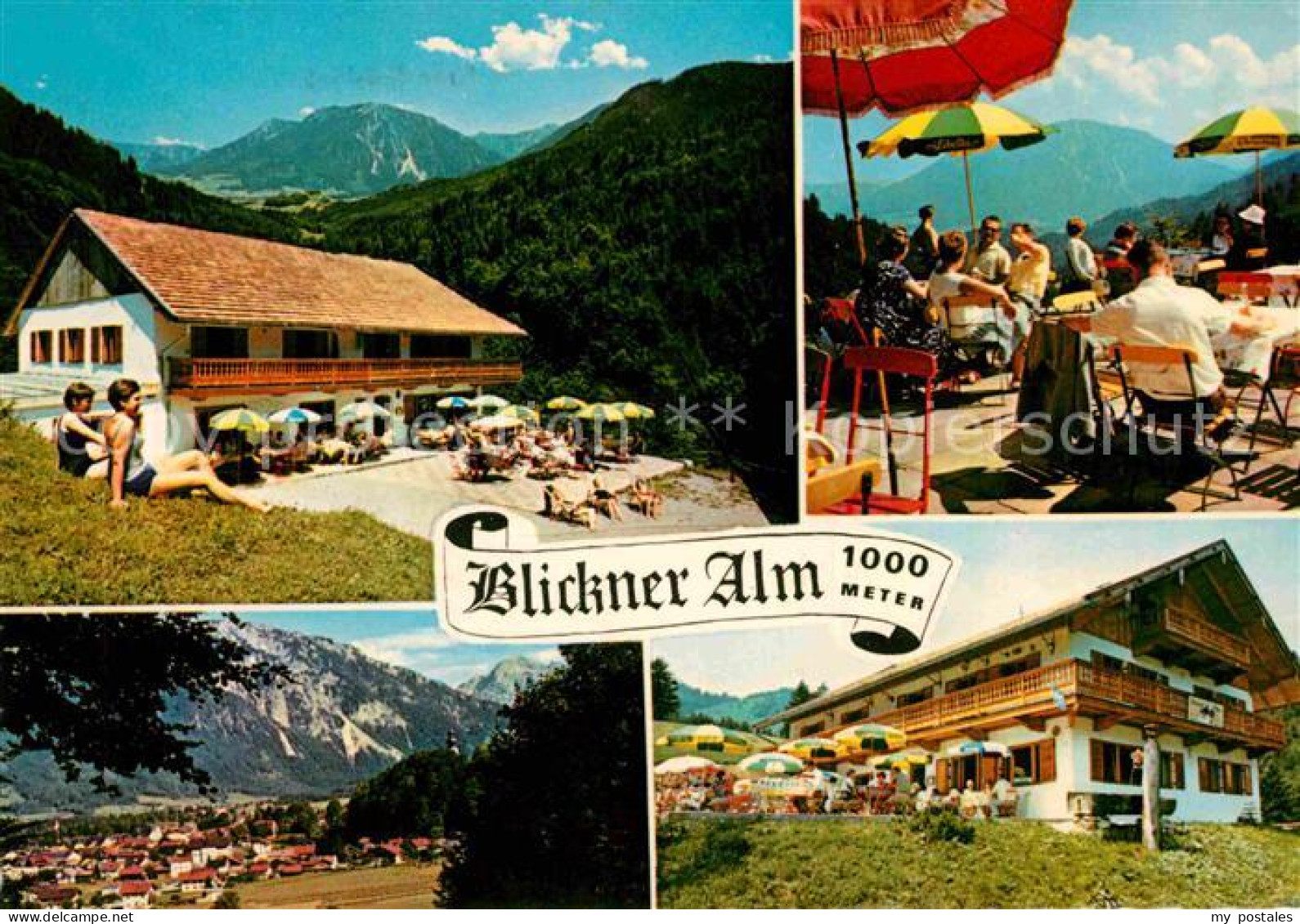 72724250 Ruhpolding Blickner Alm Berggaststaette Alpenpanorama Ruhpolding - Ruhpolding