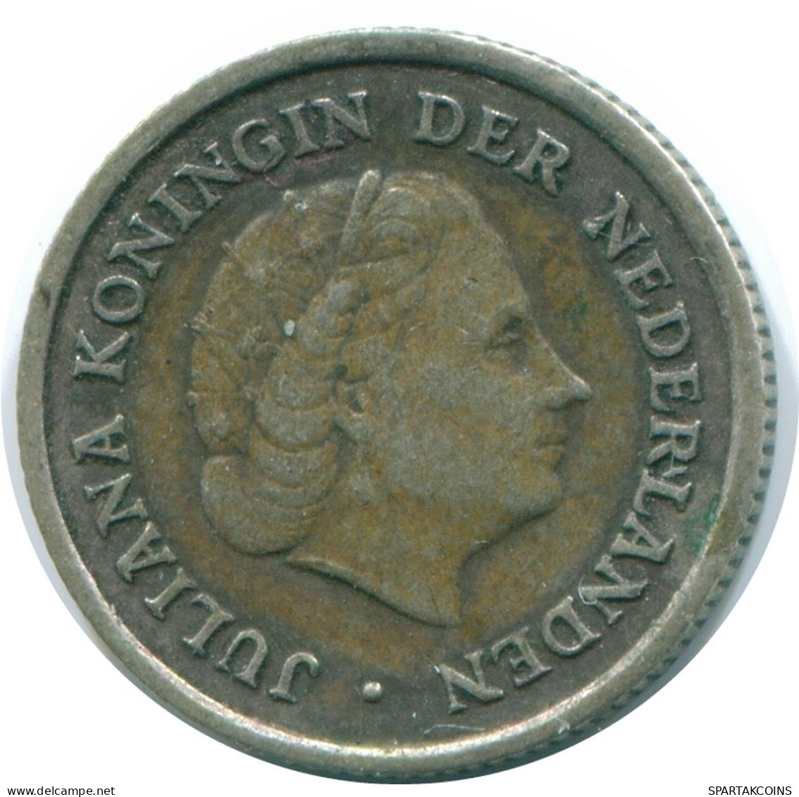 1/10 GULDEN 1962 NIEDERLÄNDISCHE ANTILLEN SILBER Koloniale Münze #NL12444.3.D.A - Niederländische Antillen