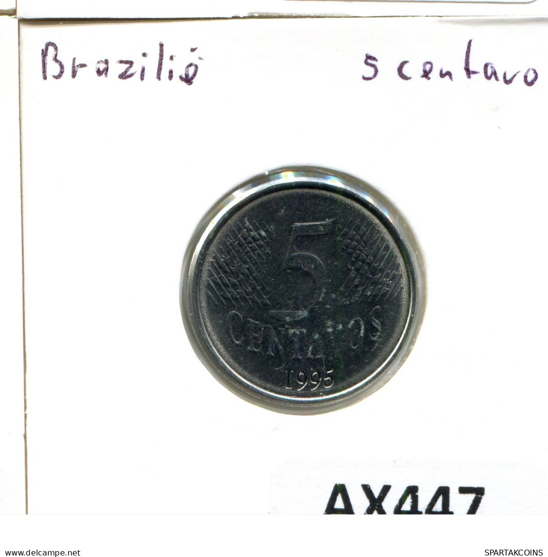 5 CENTAVOS 1995 BBASILIEN BRAZIL Münze #AX447.D.A - Brazil