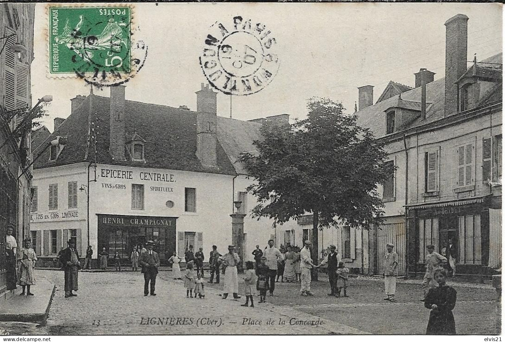 LIGNIERES Place De La Concorde - Sonstige & Ohne Zuordnung