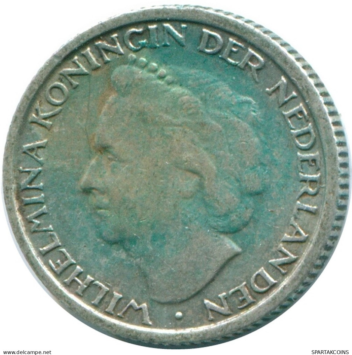 1/10 GULDEN 1948 CURACAO NÉERLANDAIS NETHERLANDS ARGENT Colonial Pièce #NL11964.3.F.A - Curaçao