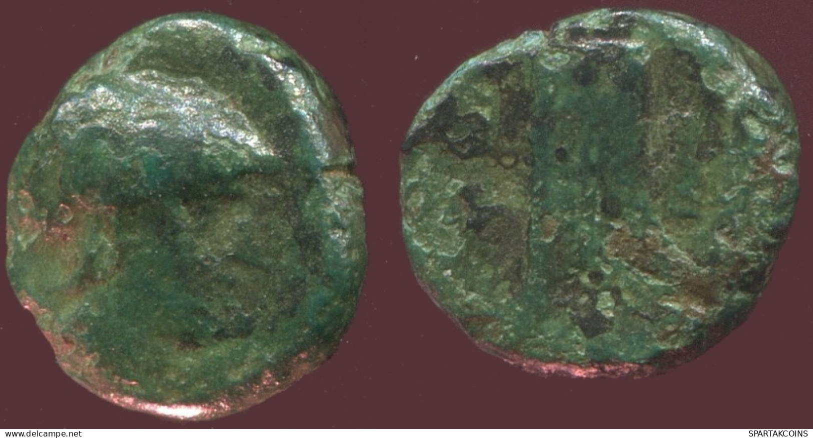 Antike Authentische Original GRIECHISCHE Münze 1.4g/11mm #ANT1641.10.D.A - Griechische Münzen