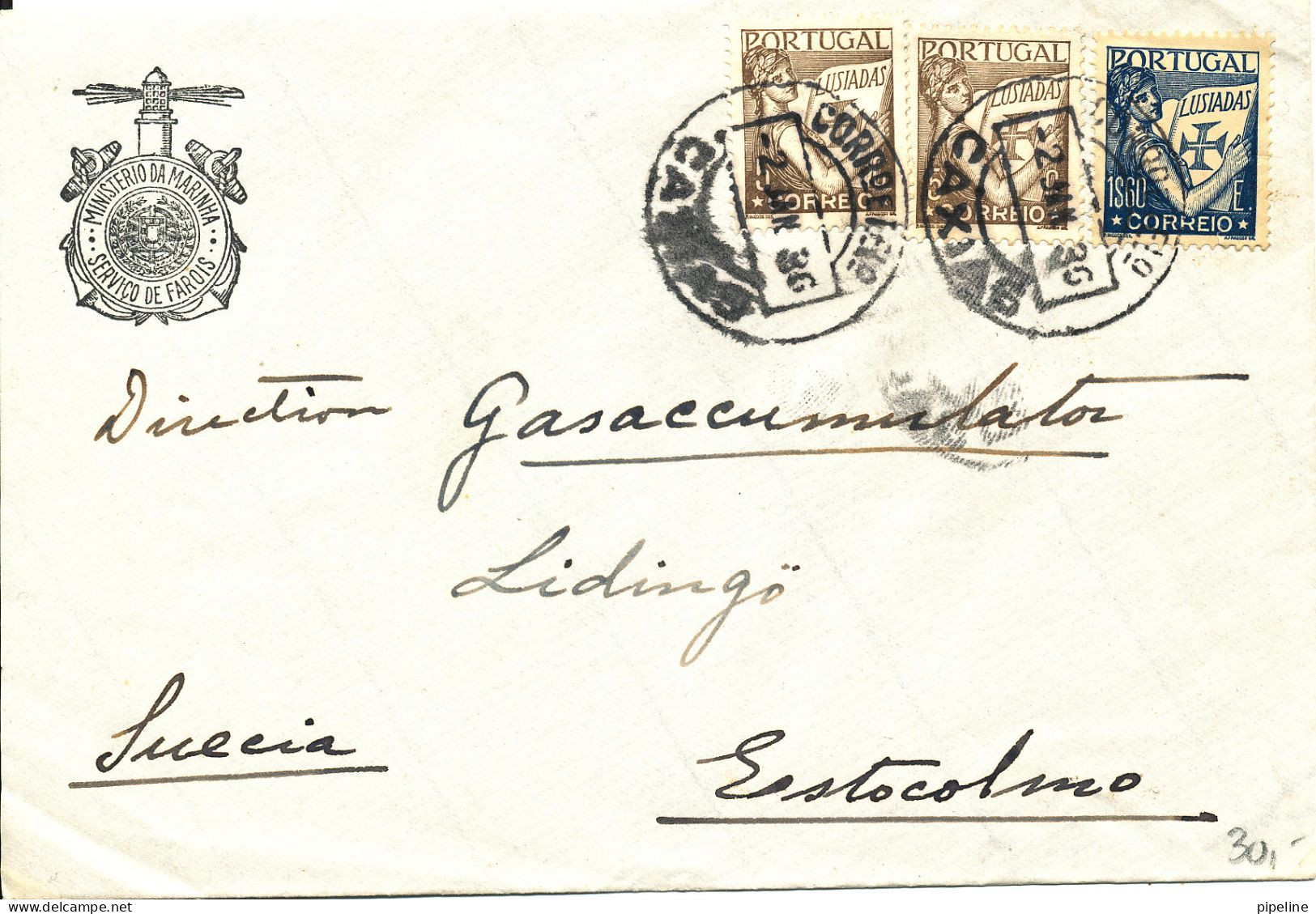 Portugal Cover Sent To Switzerland 2-1-1936 - Brieven En Documenten