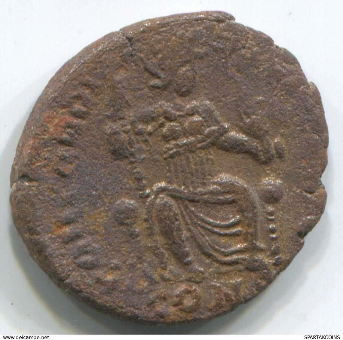 LATE ROMAN IMPERIO Moneda Antiguo Auténtico Roman Moneda 2g/16mm #ANT2317.14.E.A - The End Of Empire (363 AD Tot 476 AD)