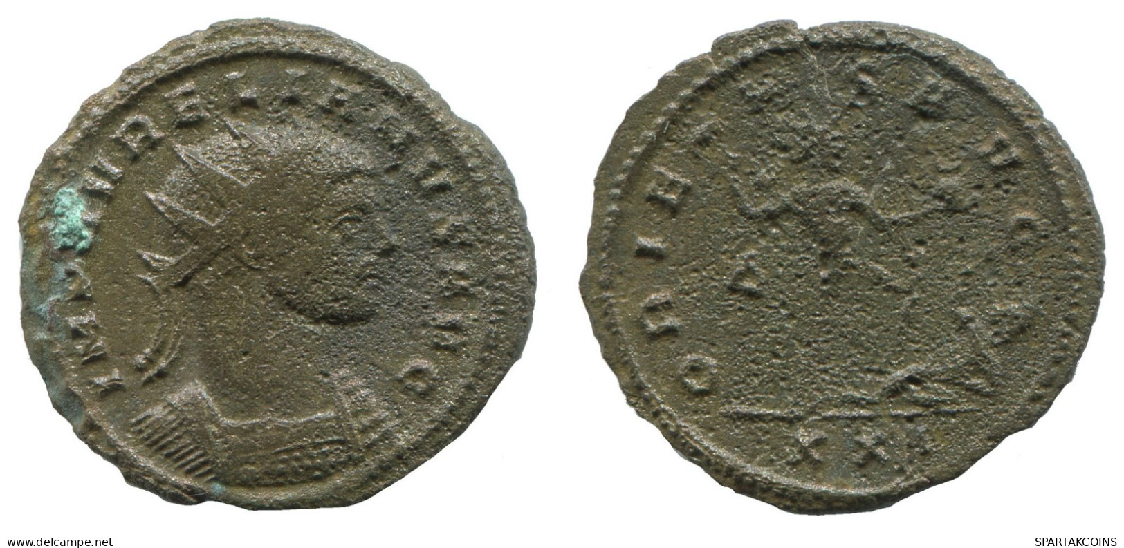 AURELIAN ANTONINIANUS Ticinum Txxt AD152 Providendeor 3g/23mm #NNN1630.18.D.A - La Crisis Militar (235 / 284)