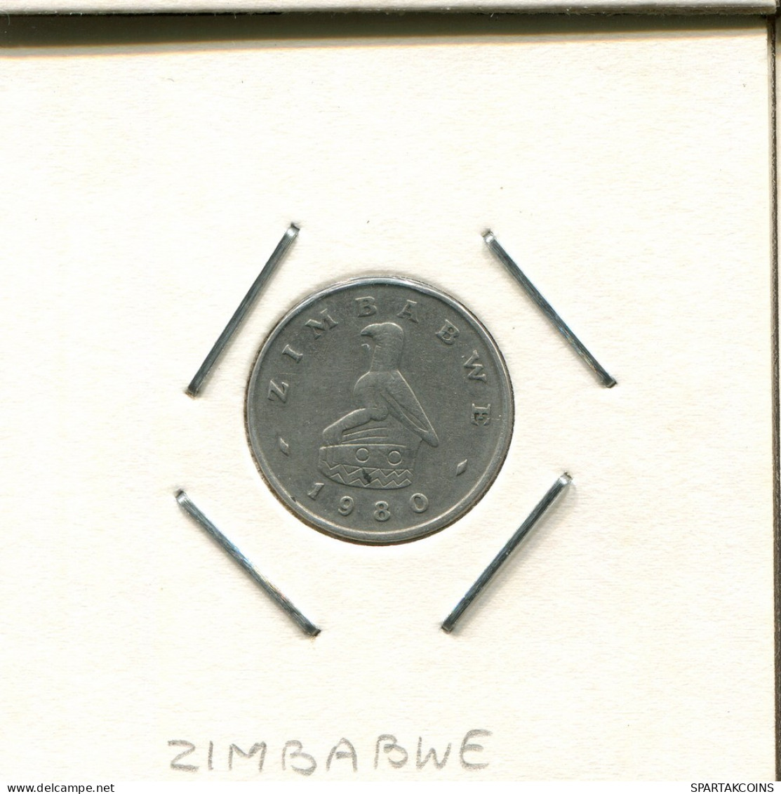 5 CENTS 1980 SIMBABWE ZIMBABWE Münze #AS040.D.A - Zimbabwe
