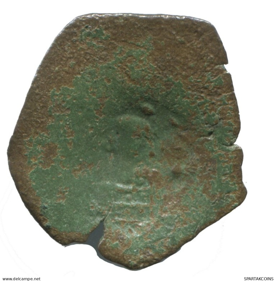 TRACHY BYZANTINISCHE Münze  EMPIRE Antike Authentisch Münze 0.9g/20mm #AG666.4.D.A - Byzantinische Münzen