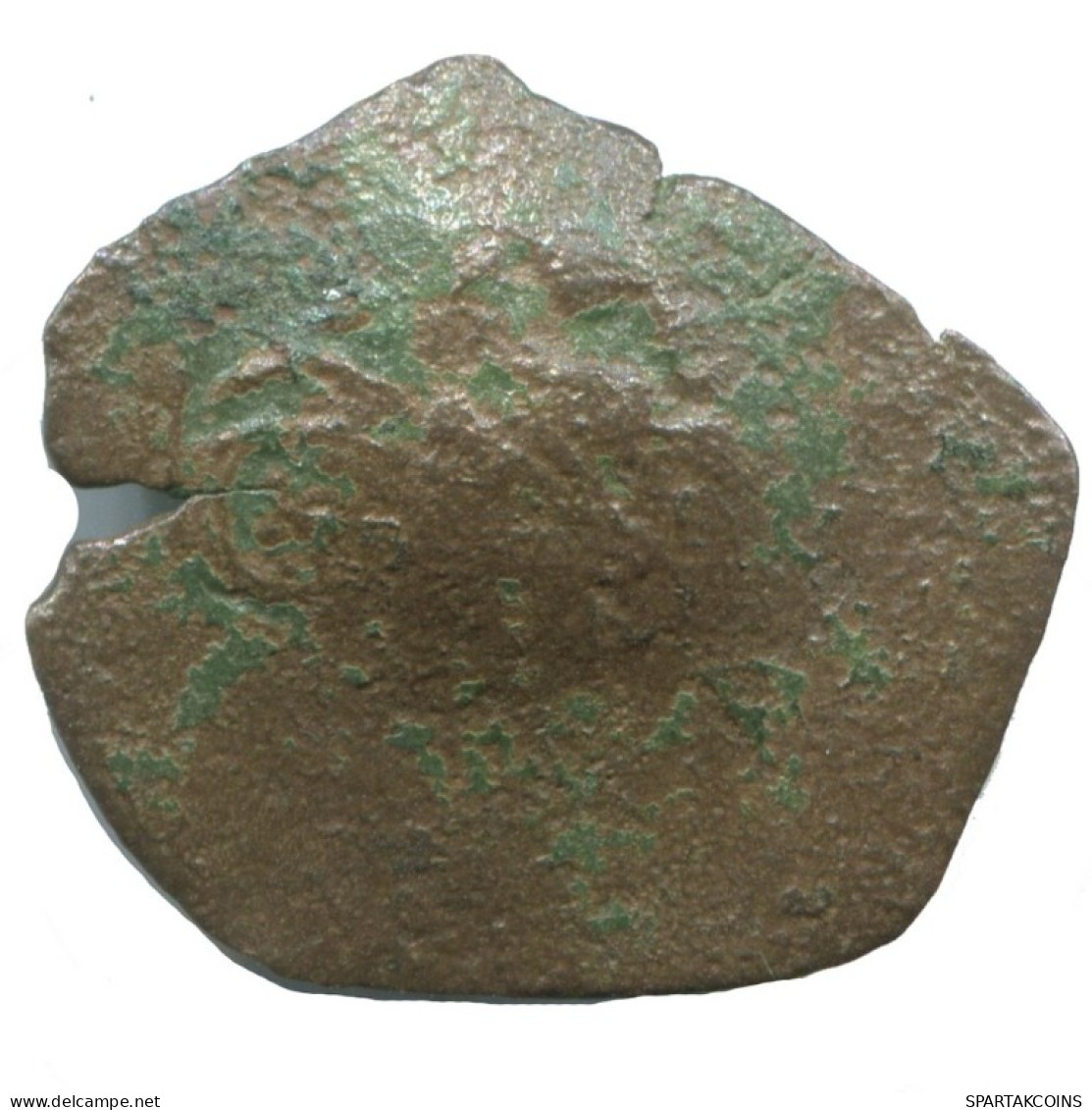 TRACHY BYZANTINISCHE Münze  EMPIRE Antike Authentisch Münze 0.9g/20mm #AG666.4.D.A - Byzantine