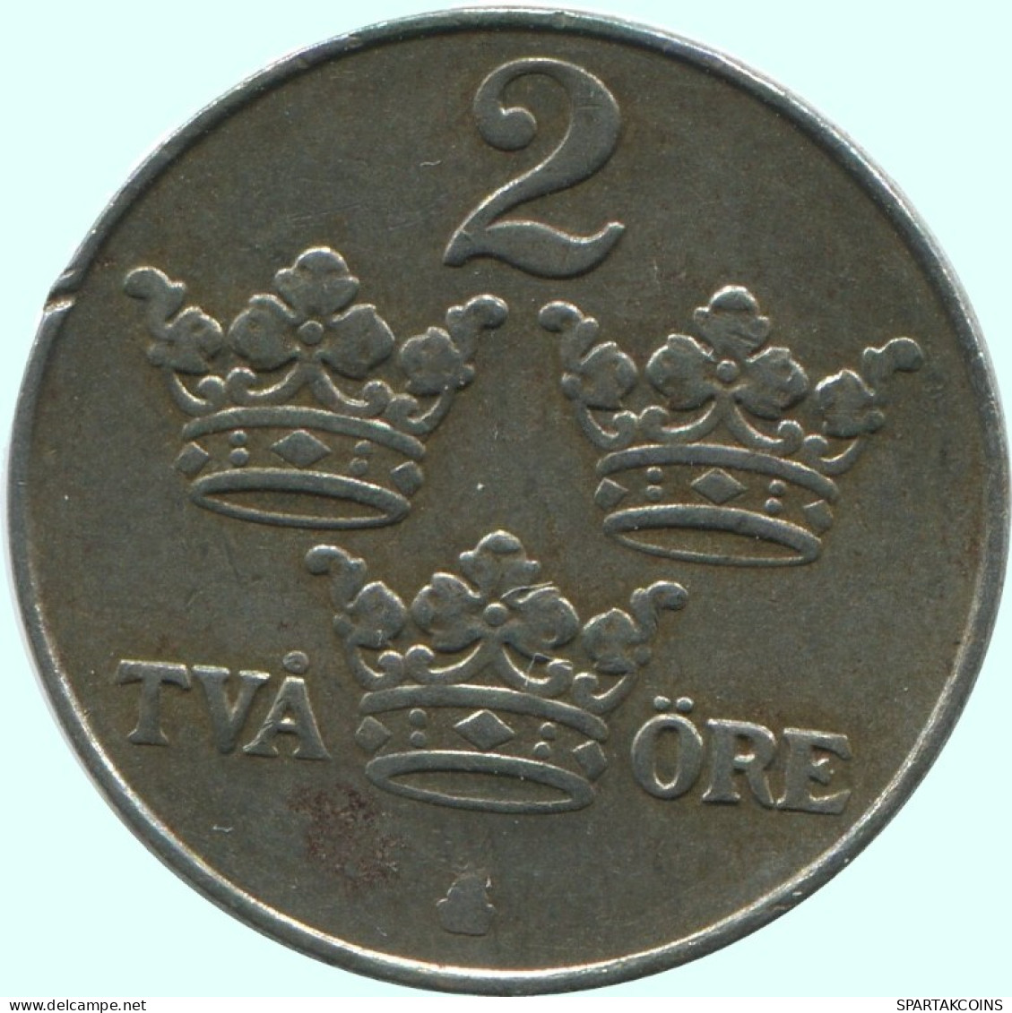 2 ORE 1917 SWEDEN Coin #AC751.2.U.A - Schweden