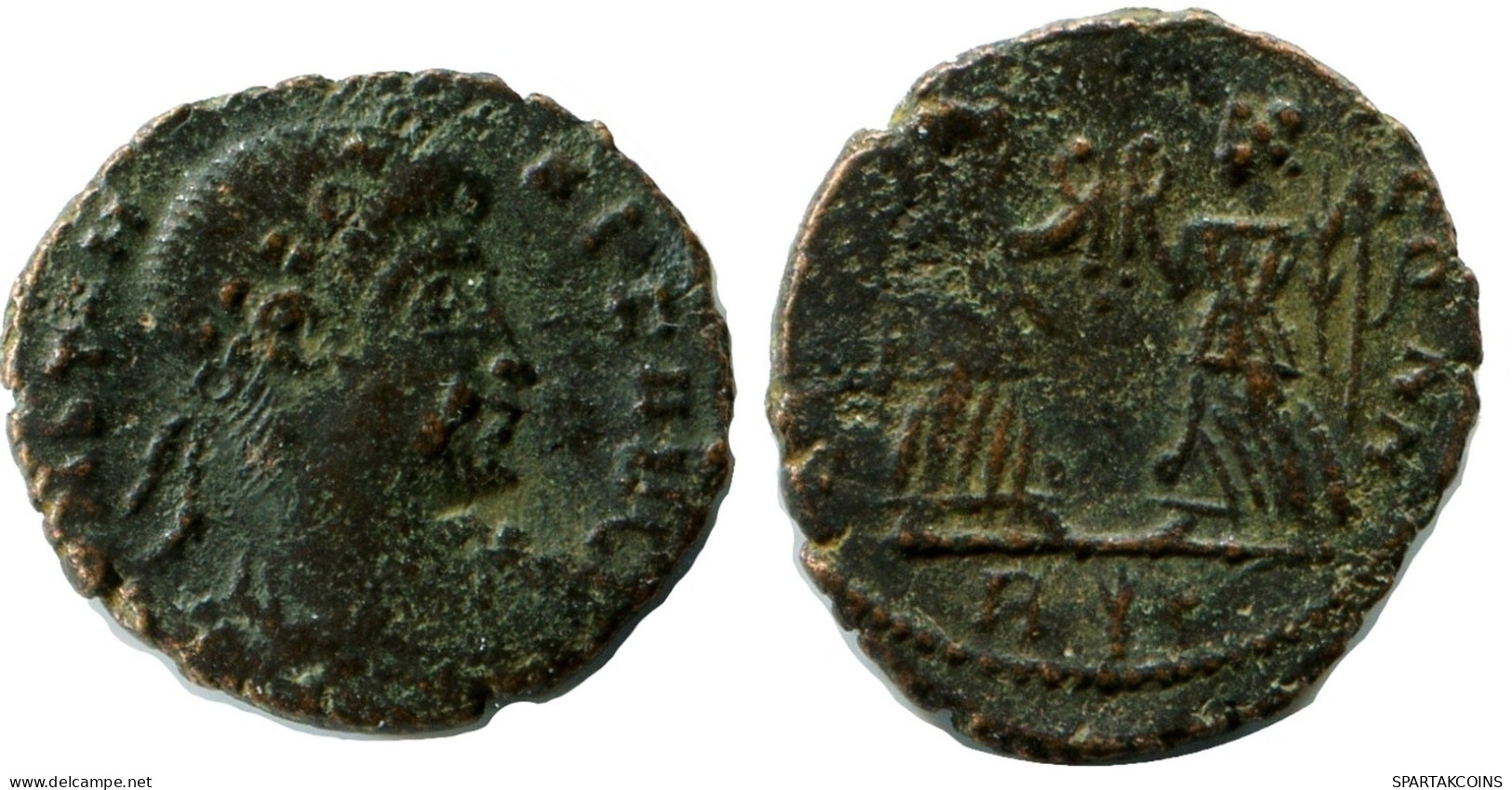 CONSTANS MINTED IN ROME ITALY FOUND IN IHNASYAH HOARD EGYPT #ANC11540.14.D.A - L'Empire Chrétien (307 à 363)