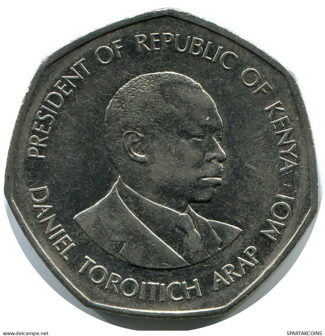 5 SHILLINGS 1994 KENYA Moneda #AZ207.E.A - Kenya