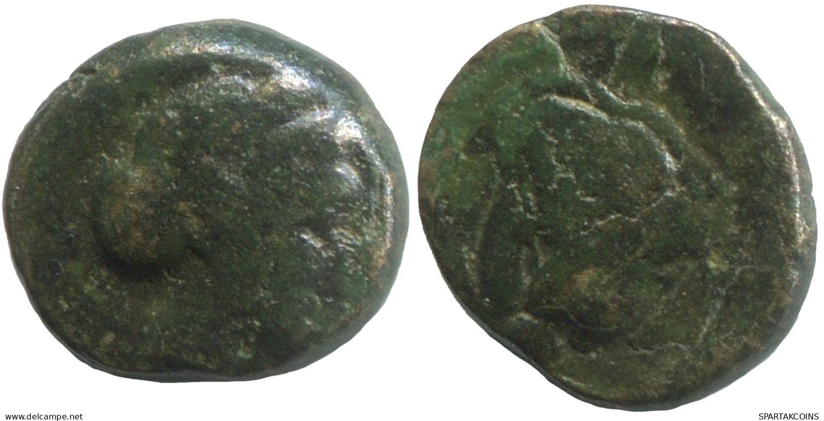 Antique GREC ANCIEN Pièce 1.1g/10mm #SAV1392.11.F.A - Griechische Münzen