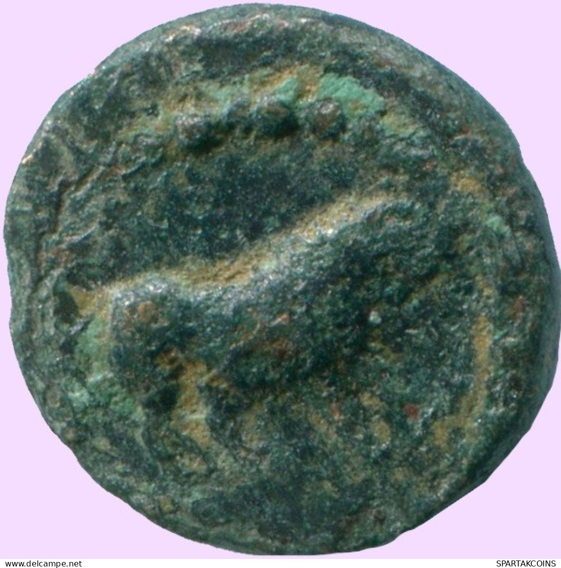 Auténtico Original GRIEGO ANTIGUO Moneda BULL 1.72g/13.04mm #ANC13324.8.E.A - Griechische Münzen