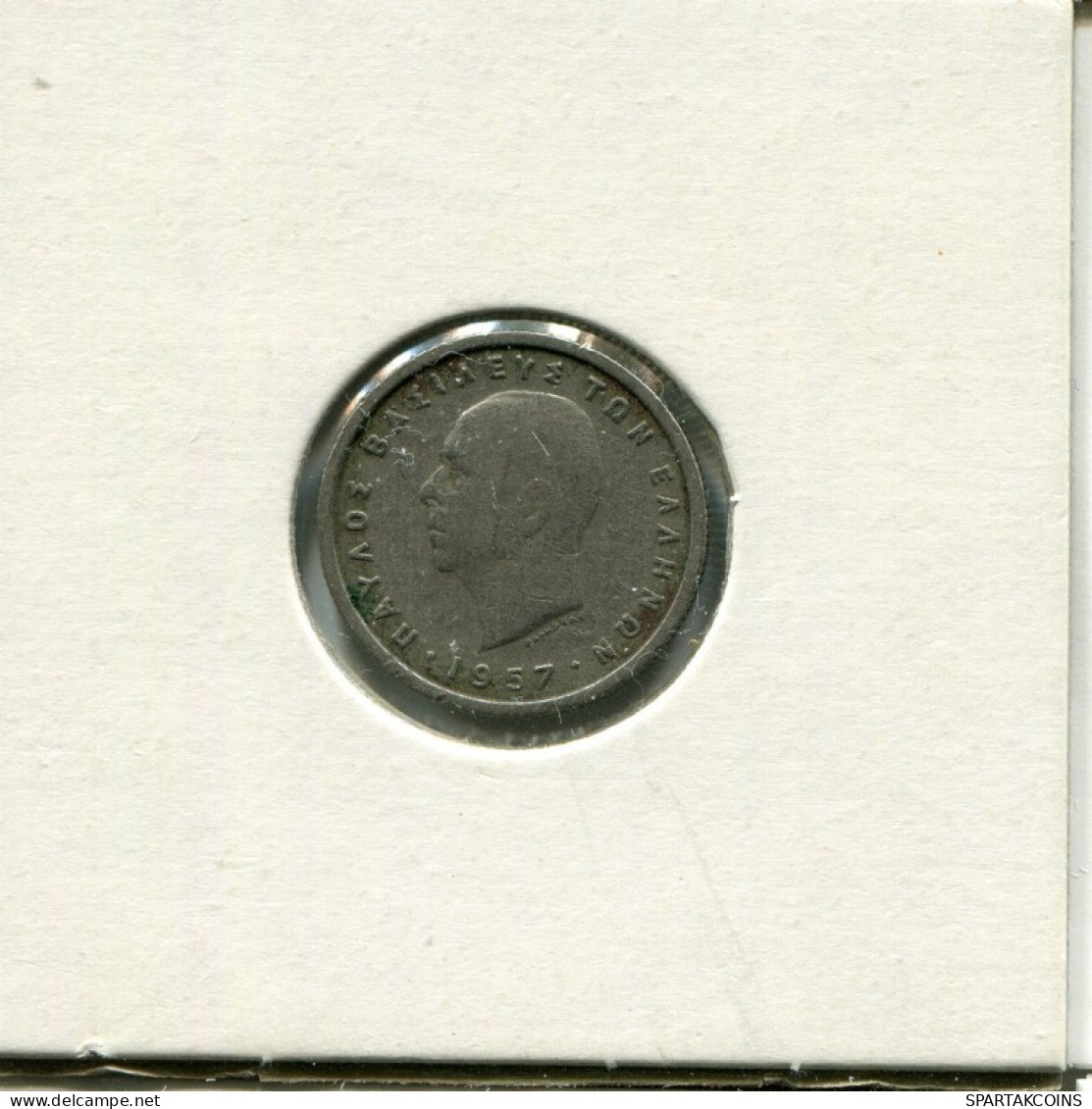 50 LEPTA 1957 GRECIA GREECE Moneda #AK476.E.A - Grèce