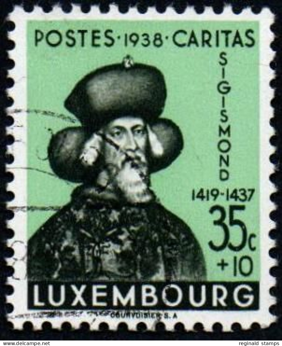 Luxembourg 1938 Caritas 35c, Used Mi 316 (Ref: 1136) - Used Stamps