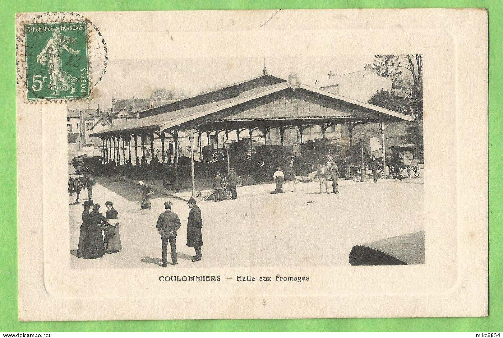A171  CPA  COULOMMIERS  (Seine Et Marne)  Halle Aux Fromages   +++++++ - Coulommiers