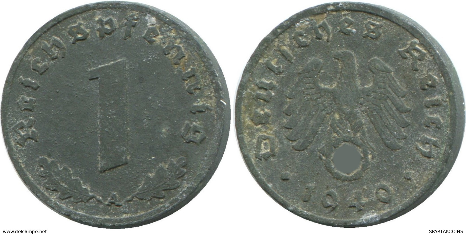 1 REICHSPFENNIG 1940 A DEUTSCHLAND Münze GERMANY #DE10418.5.D.A - 1 Reichspfennig