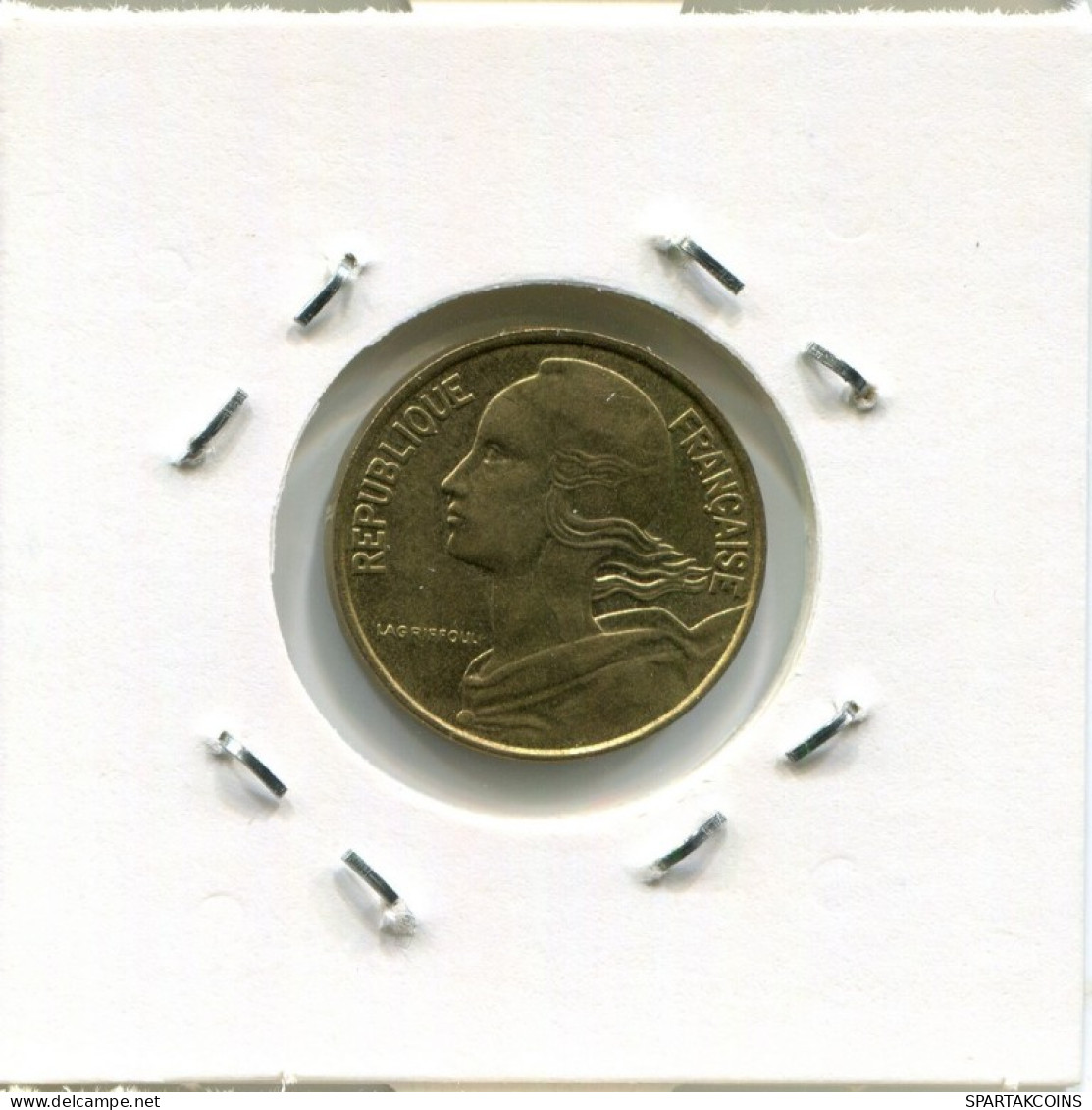 10 CENTIMES 1990 FRANCIA FRANCE Moneda #AN148.E.A - 10 Centimes