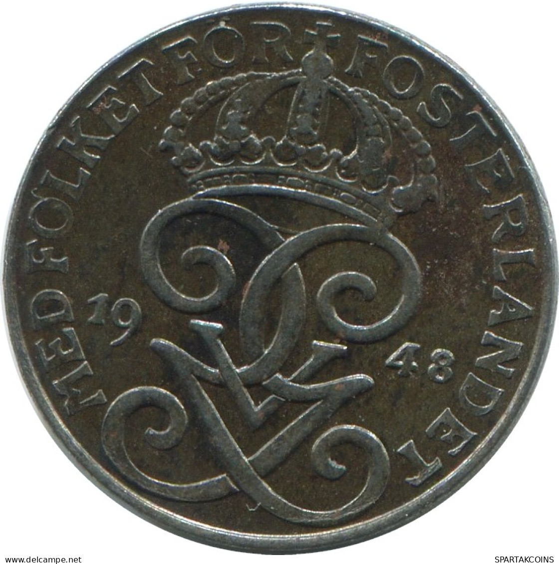 1 ORE 1948 SWEDEN Coin #AD352.2.U.A - Suède
