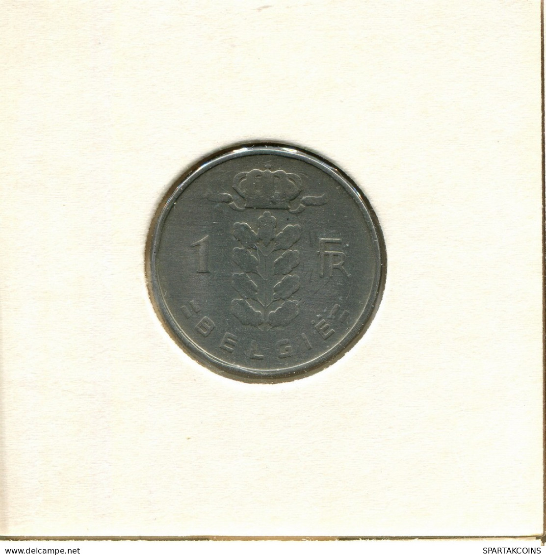1 FRANC 1962 DUTCH Text BELGIUM Coin #BB180.U.A - 1 Franc