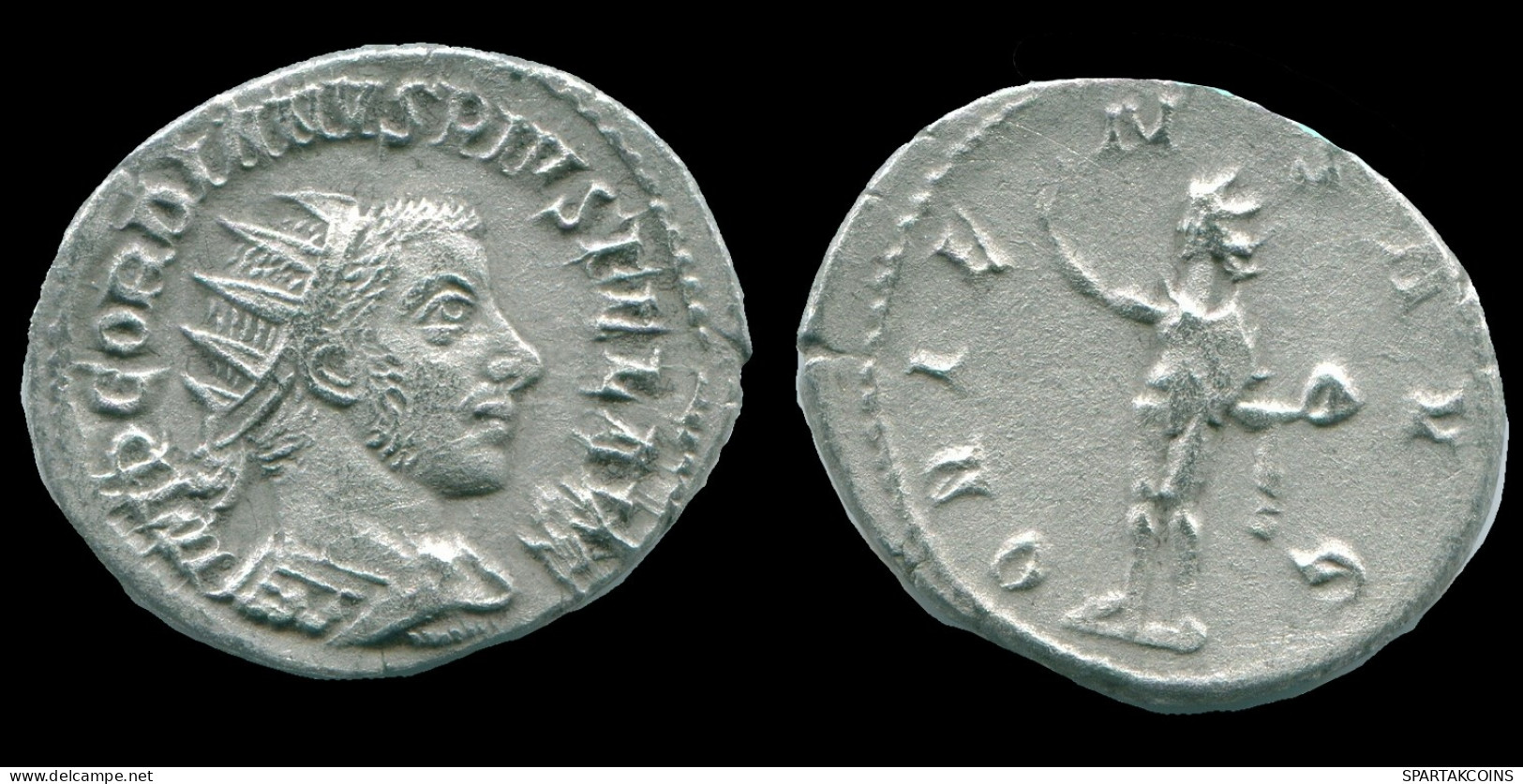 GORDIAN III AR ANTONINIANUS ANTIOCH Mint AD 243-244 ORIENS AVG #ANC13125.43.D.A - The Military Crisis (235 AD Tot 284 AD)