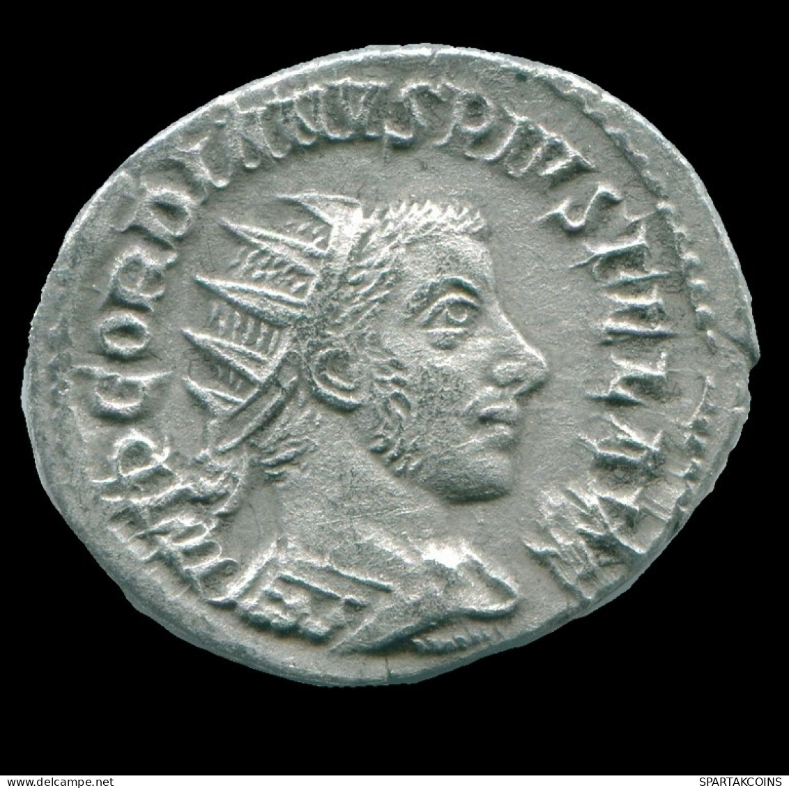 GORDIAN III AR ANTONINIANUS ANTIOCH Mint AD 243-244 ORIENS AVG #ANC13125.43.D.A - The Military Crisis (235 AD To 284 AD)