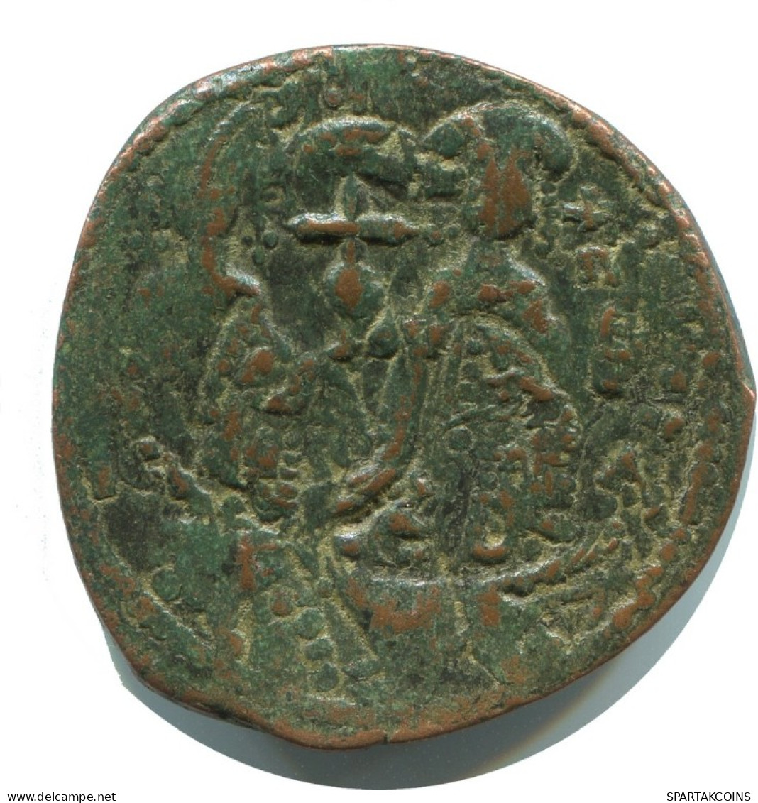FLAVIUS JUSTINUS II FOLLIS Auténtico Antiguo BYZANTINE Moneda 5.8g/27m #AB291.9.E.A - Byzantium