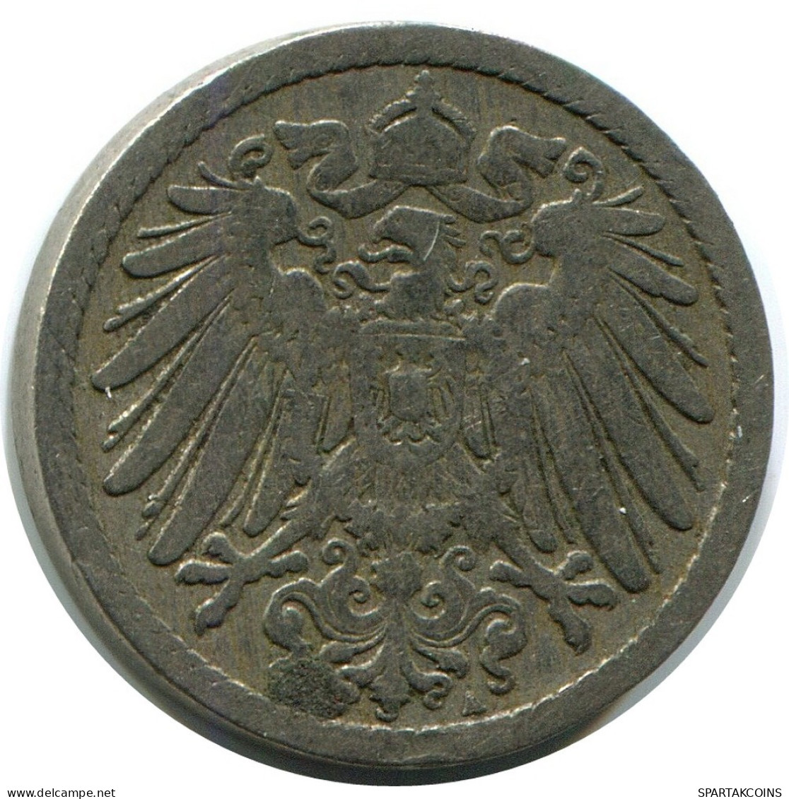 5 PFENNIG 1890 A GERMANY Coin #DB253.U.A - 5 Pfennig